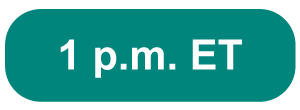 1 p.m.